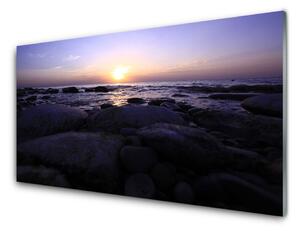 Obraz na akrylátovom skle Kamene more príroda 120x60 cm 4 Prívesky