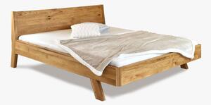 Jednolôžková dubová posteľ Marina, šírka 90cm