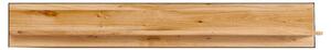 NÁSTENNÁ POLICA, divoký dub, farba duba, 155/23/23 cm Linea Natura - Obývacie zostavy