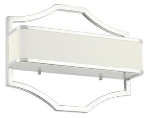 Open Design OR84504 - Nástenné svietidlo GERDO 2xE14/12W/230V lesklý chróm/biela