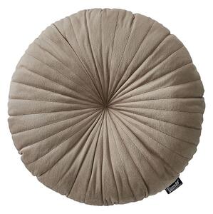 Okrúhly dekoračný vankúš Milou – Beige
