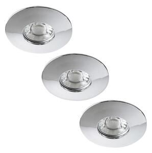 Rabalux 1072 - SADA 3x LED Kúpeľňové podhľadové svietidlo RANDY 3xLED/4W/230V ku