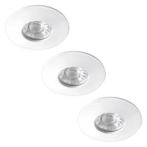 Rabalux 1078 - SADA 3xLED Kúpeľňové podhľadové svietidlo RANDY 3xLED/4W/230V okrúhle