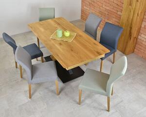 Jedálensky set, rozkladací stôl Tondern XL + stoličky Skagen