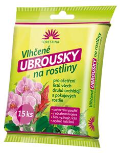 Forestina vlhčené obrúsky na rastliny 15 ks