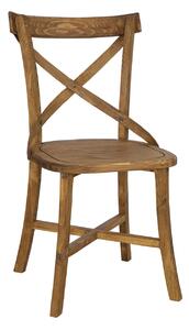 Vidiecka drevená stolička s25