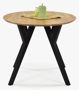 Dubový oválny stôl MAK, 180 x 90