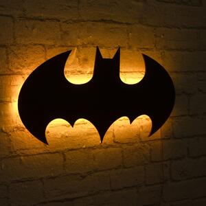 LED svetlo na stenu Batman, žlté podsvietenie