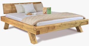 Drevená dubová posteľ Miky