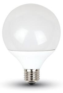 V-TAC LED žiarovka E27 G95 10W, Studená biela 6000 - 6500K