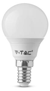 V-TAC PRO LED žiarovka E14 P45 7W SAMSUNG čipy, Studená biela 6000 - 6500K