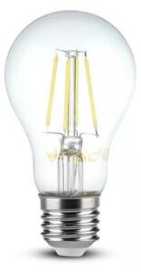 V-TAC LED filament žiarovka E27 A67 10W, Neutrálna biela 4000 - 4500K