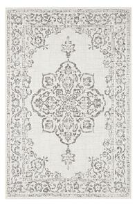 Sivo-krémový vonkajší koberec NORTHRUGS Tilos, 160 x 230 cm