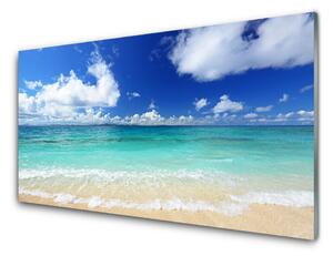 Skleneny obraz More pláž príroda 120x60 cm 4 Prívesky