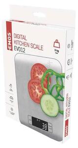 Digitálna kuchynská váha EV012, strieborná (EV012)