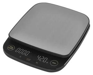Digitálna kuchynská váha EV029 s časovačom, čierna (EV029)
