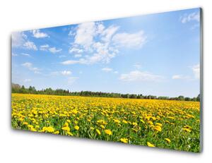 Nástenný panel  Púpava príroda 125x50 cm