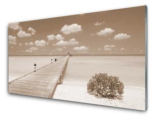 Obraz na akrylátovom skle More most krajina 120x60 cm 4 Prívesky
