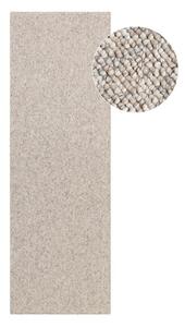 Sivokrémový prateľný behúň 80x240 cm Rocco Dark Cream – Elle Decoration