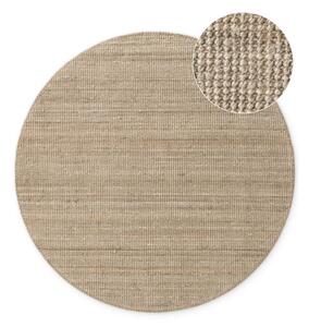 Jutový okrúhly koberec taupe ø 160 cm Bouclé Jaipur – Hanse Home