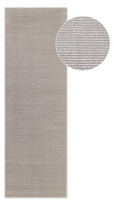 Sivo-krémový behúň 80x240 cm Perles Dolomite – Elle Decoration