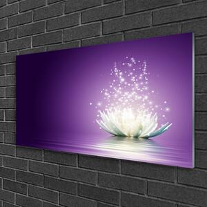 Obraz na skle Kvet lotosu 100x50 cm