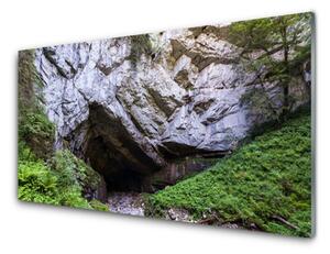 Obraz na skle Hora jaskyňa príroda 140x70 cm 2 Prívesky