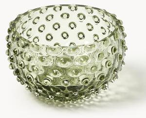 Ručne fúkané misky Hobnail, 4 ks