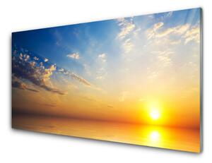 Obraz na skle Východ mraky príroda 120x60 cm 4 Prívesky