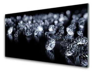 Nástenný panel  Diamanty umenie 100x50 cm