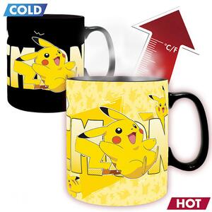 Meniaci hrnček Pokemon - Pikachu