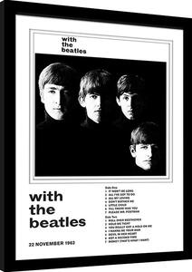 Rámovaný Obraz - The Beatles - With the Beatles