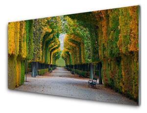 Nástenný panel  Park jeseň záhrada príroda 125x50 cm