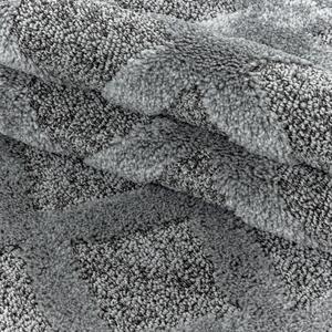 Ayyildiz koberce Kusový koberec Pisa 4702 Grey kruh - 80x80 (priemer) kruh cm