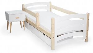 Detská posteľ Mela 80x160 cm Rošt: Bez roštu, Matrac: Bez matrace