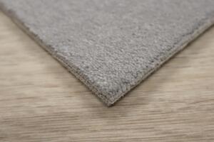 Lano - koberce a trávy Metrážny koberec Nano Smart 880 sivý - Bez obšitia cm