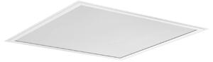 BRUMBERG LED panel Aggy 62 x cm, zapnutie/vypnutie, 3000 K, mikroprizmatický, Biela / opálová, Pracovňa / Kancelária, Hliník, Zapustené stropné svietidlo