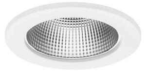 BRUMBERG LED zapustené bodové svietidlo MUNA PRO MICRO, biele, stmievateľné, Biela / opálová, Chodba, Hliník, Zapustené okrúhle