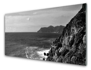 Obraz na skle More hory príroda 120x60 cm 4 Prívesky