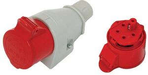 Zásuvka nástenná 16A/400V/4P IP44 124 TAREL