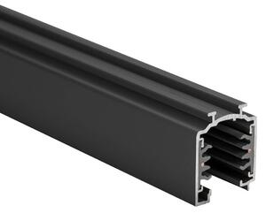 BRUMBERG 3-fázová napájacia lišta ONETRACK, čierna, dĺžka 300 cm, Čierna, Hliník, Koľajnicový systém