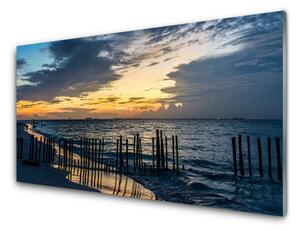 Obraz na skle More pláž príroda 140x70 cm 4 Prívesky