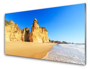 Obraz na skle Oceán pláž príroda 120x60 cm 2 Prívesky