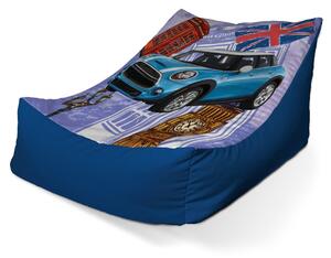 Sablio Sedací vak Lounge Mini sedan Londýn - 80 x 95 x 50 cm