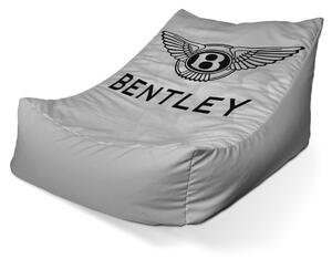 Sablio Sedací vak Lounge Bentley na bielej - 80 x 95 x 50 cm