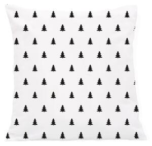 Ľanový poťah na vankúš Fir Trees 40 × 40 cm