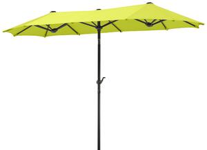 DVOJITÝ SLNEČNÍK 300/220/150 cm XXXL - Série záhradného nábytku, Online Only