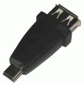 Redukcia USB mini 5P - USB A zásuvka