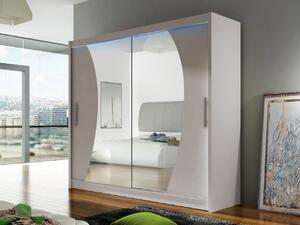 Mirjan24 Skriňa London IX, Farby: kašmír, Osvetlenie: osvetlenie LED RGB - farebné 5903211404528