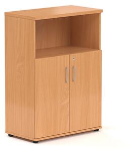 Stredná skriňa Visio 80 x 38,5 x 113 cm, buk
